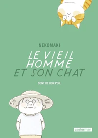 Le vieil homme et son chat sont de bon poil