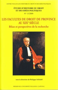 Les facultés de droit de province au XIXe siècle
