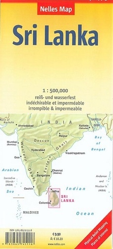 Sri Lanka. 1/500 000