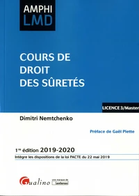Cours de droit des sûretés