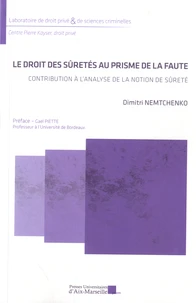 Le droit des sûretés au prisme de la faute