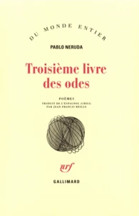 Troisième livre des odes