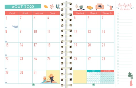 Agenda Familial Maman Solo De Nesk Grand Format Livre Decitre