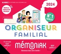  Nesk - Organiseur familial - 16 mois, de septembre 2023 à décembre 2024.
