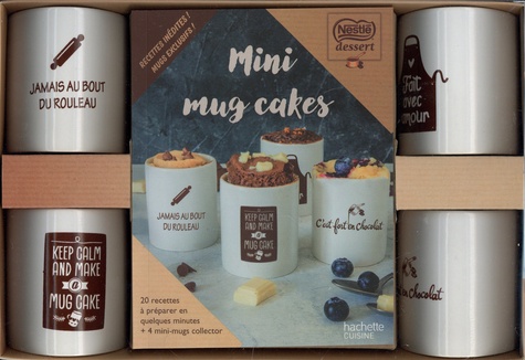 Mini mugs cake - Coffret avec un livre de 20... de Nestlé - Livre - Decitre