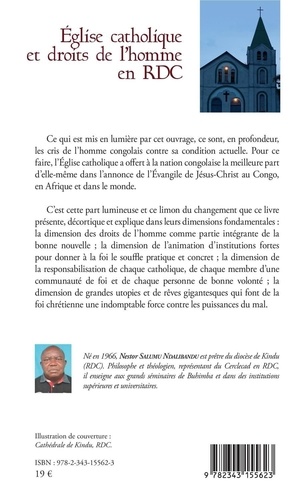 Eglise catholique et droits de l'homme en RDC. 1991-2016