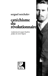 Catéchisme du révolutionnaire