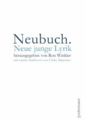 Neubuch - Neue junge Lyrik.