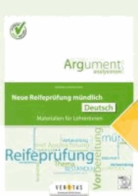Neue Reifeprüfung mündlich. Deutsch - Materialien für LehrerInnen.