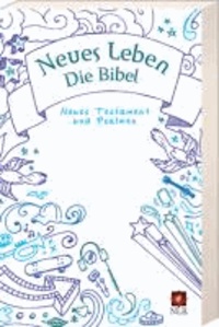 Neues Leben. Die Bibel. Neues Testament + Psalmen, Motiv Scribble.