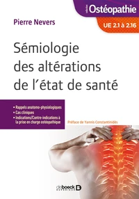 Sémiologie des altérations de l'état de santé