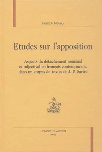 Etudes sur l'apposition