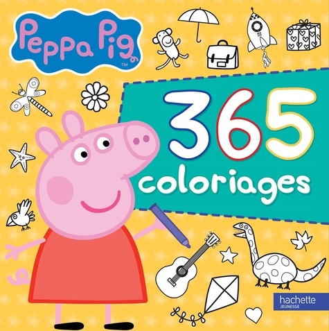 Neville Astley et Mark Baker - 365 coloriages Peppa Pig.