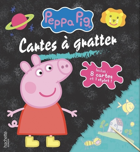 Neville Astley et Mark Baker - Cartes à gratter Peppa Pig - Avec 8 cartes et 1 stylet !.