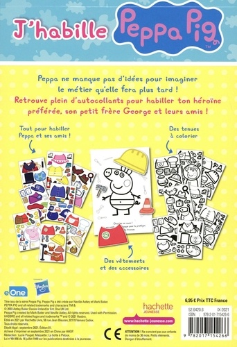 Les métiers de Peppa. Avec plus de 200 stickers