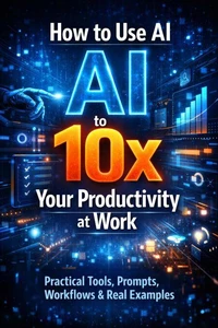How to Use AI to 10x Your Productivity at Work: Practical Tools, Prompts, Workflows &amp; Real Examples