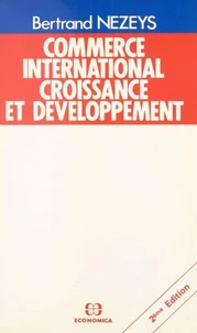 Commerce international, croissance et developpement