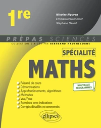 Mathématiques 1re spécialité