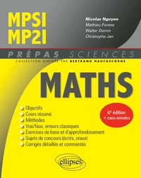 Mathématiques MPSI/MP2I