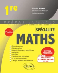 Maths 1re spécialité