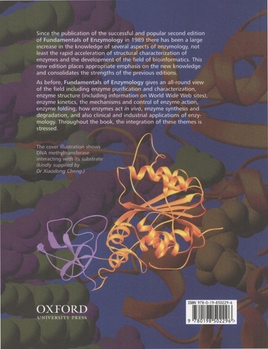 Fundamentals of Enzymology. The Cell and Molecular Biology of Catalytic Proteins 3rd edition
