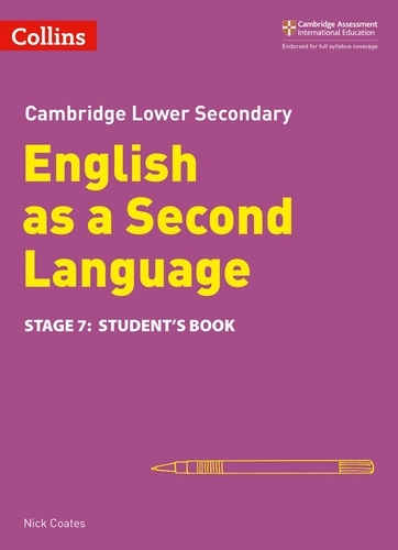 Nick Coates - Lower Secondary English as a Second Language Student’s Book: Stage 7.