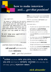 How to Make Interview and Get that Position!