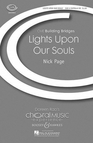 Nick Page - Choral Music Experience  : Lights Upon Our Souls - A contemporary Shapenote style anthem. mixed choir (SAB) a cappella. Partition de chœur..
