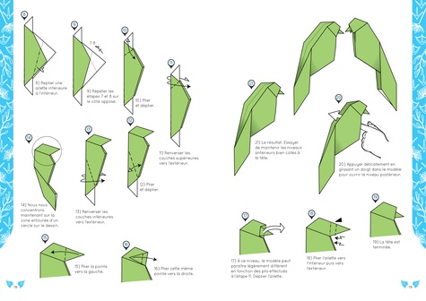 Oiseaux en origami