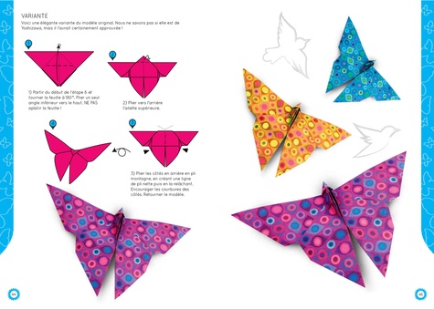 Papillons en Origami. Des maîtres incontestés de l'origami