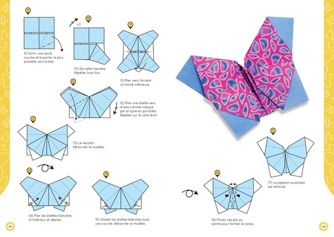 Papillons en Origami. Des maîtres incontestés de l'origami