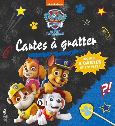  Nickelodeon - Cartes à gratter La Pat' Patrouille - Avec 8 cartes et 1 stylet !.