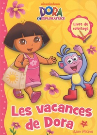  Nickelodeon - Dora l'exploratrice  : Les vacances de Dora - Livre de coloriage.