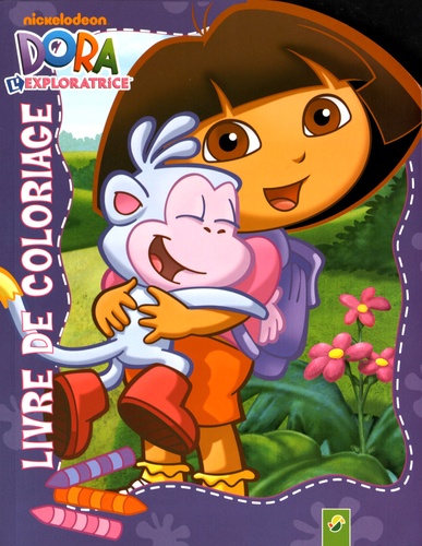  Nickelodeon - Dora l'exploratrice - Livre de coloriages.