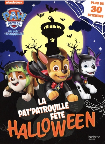 La Pat' Patrouille fête Halloween. Plus de 30 stickers