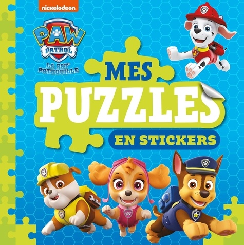  Nickelodeon - La Pat' Patrouille - Mes puzzles en stickers - Puzzles en stickers.