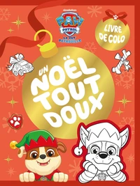La Pat' Patrouille - Un Noël tout doux - Livre de coloriages