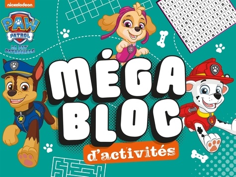  Nickelodeon - Pat' Patrouille - Méga bloc d'activités - Méga bloc.