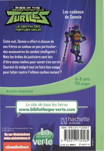 Rise of the Teenage Mutant Ninja Turtles Tome 4 Les cadeaux de Donnie