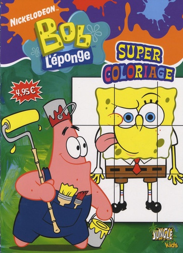 Mon Premier Livre Puzzle Bob L'Éponge – Nickelodeon, Pour Enfants