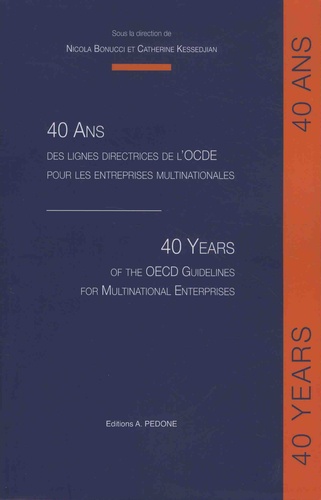 40 ans des lignes directrices de l'OCDE pour les entreprises multinationales