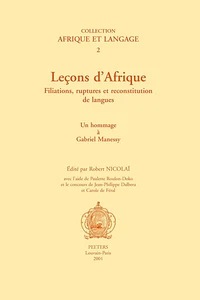 Leçons d'Afrique