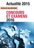 Nicolas Balaresque - Actualité 2015 - Concours et examens 2016.