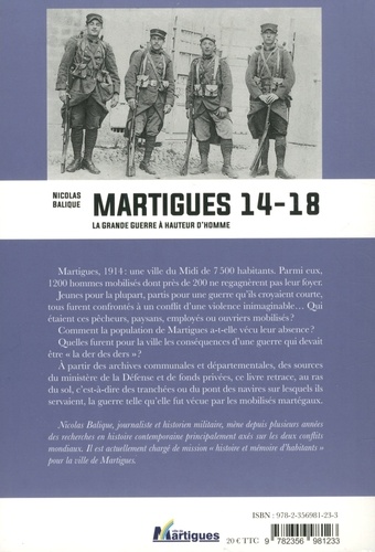 Martigues 1914-1918. La Grande Guerre à hauteur d'homme