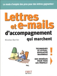 Nicolas Barrier - Lettres et e-mails d'accompagnement qui marchent.