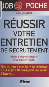 Réussir votre entretien de recrutement
