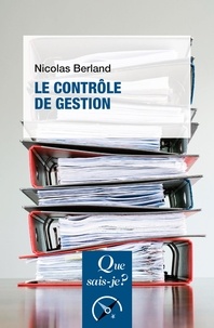 Nicolas Berland - Le contrôle de gestion.