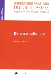 Nicolas Bernard - Défense nationale.