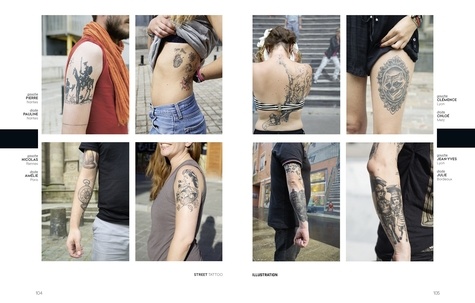 Street tatoo. The tattoorialist, le tour de France des tatoués - Occasion