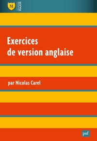 Nicolas Carel - Exercices de version anglaise.